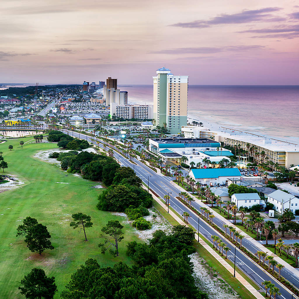 DIR-florida-panama-city-beach-front-beach-road-at-sunrise